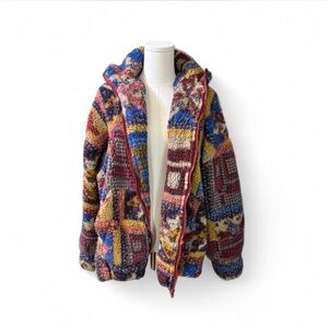 BDG Multicolor Fleece Jacket